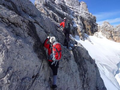 007-Im Schulteranstieg zum Hohen Dachstein